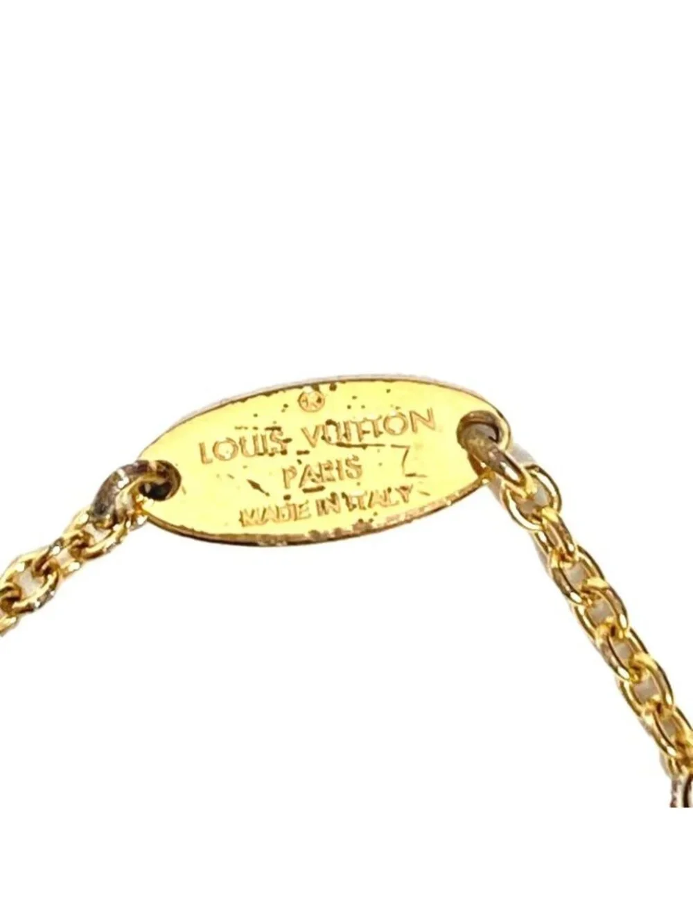 Louis Vuitton Bracelet Lou Gram Metal Gold - Picture 7 of 8